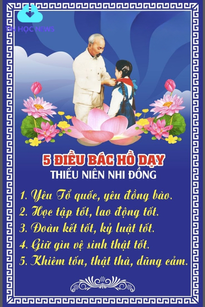 Tải Về Ngay 5 Điều Bác Hồ Dạy Vector Hoàn Toàn Miễn Phí 5 điều bác Hồ dạy vector tải miễn phí