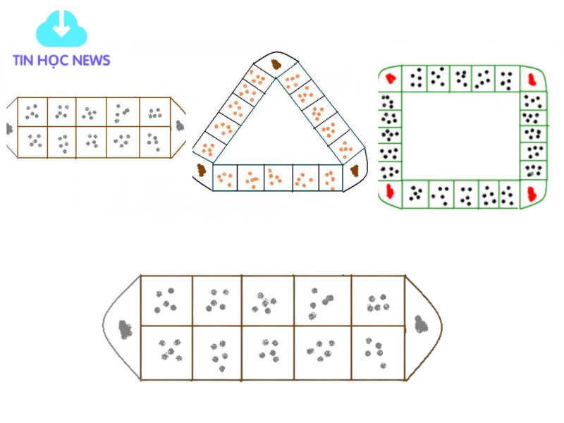 Tải Trọn Bộ Ô Ăn Quan Vector (AI, SVG, PNG) Miễn Phí Các loại ô ăn quan vector