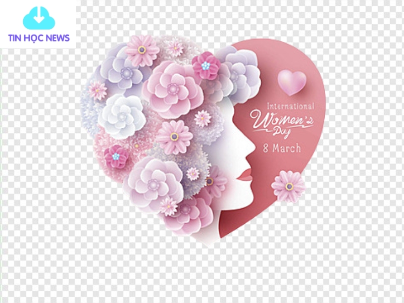 Hoa trang trí 8_3 đẹp