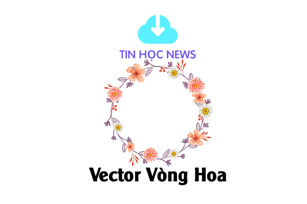 Vector vòng hoa