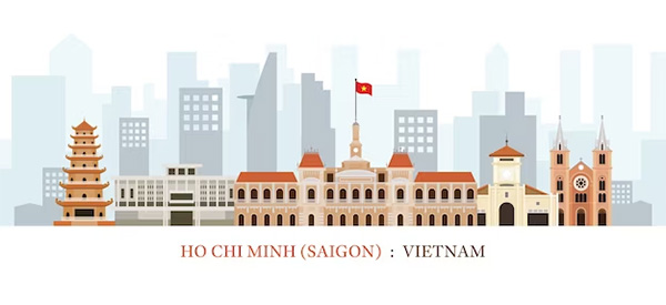 Ảnh Thành phố Hồ Chí Minh png vector