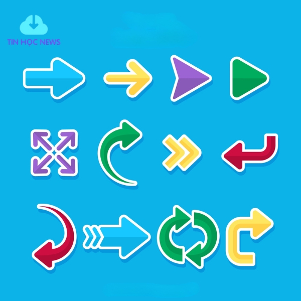 20 + Ảnh Mũi Tên Vector Đẹp Xuất Sắc File PNG, PSD, SVG Icon mũi tên PNG