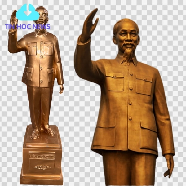Tượng vector bác Hồ