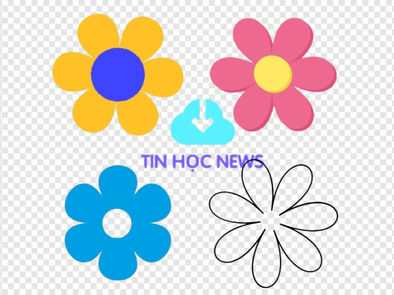 Bộ 20+ Ảnh Hoa 6 Cánh Vector Download Miễn Phí Vector hoa 6 cánh