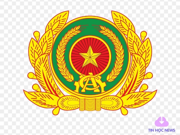 Logo công an vector