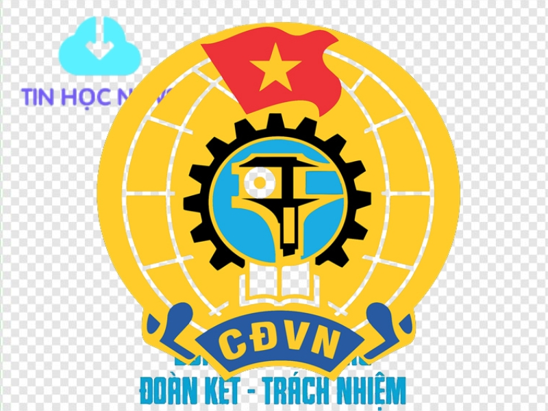 Logo công đoàn việt nam vector