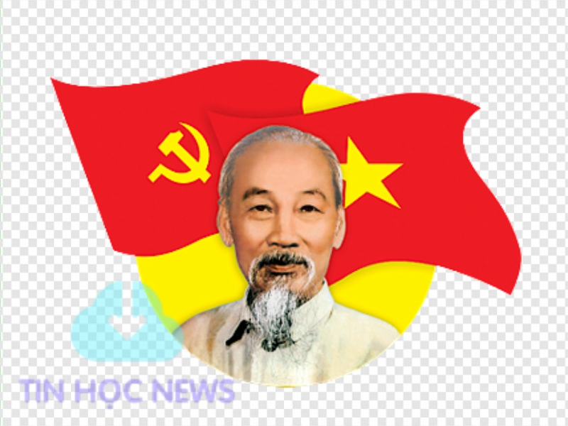 Logo đảng cộng sản có hình bác Hồ