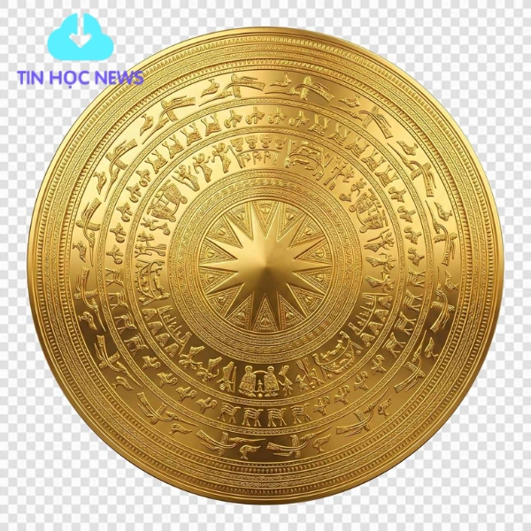 Mặt trống đồng vector miễn phí