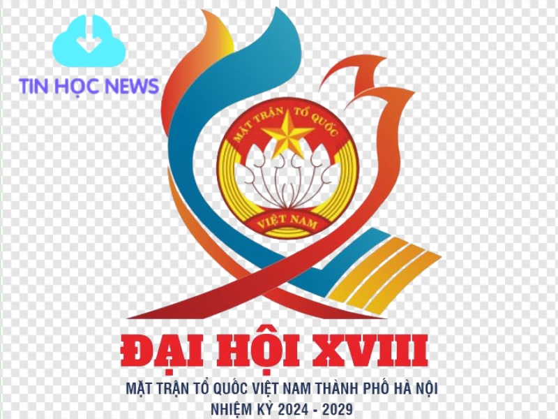 Vector logo mttq đại hội tại Hà Nội