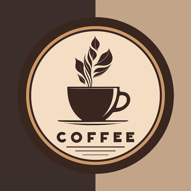 logo cafe vector