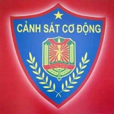 logo cảnh sát cơ động vector