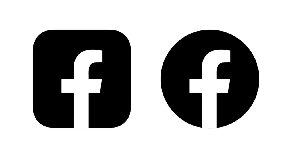 logo facebook vector