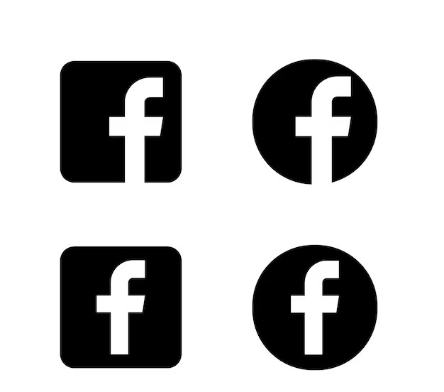 logo facebook vector