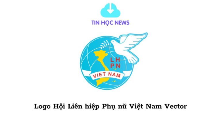 logo hội liên hiệp phụ nữ việt nam vector