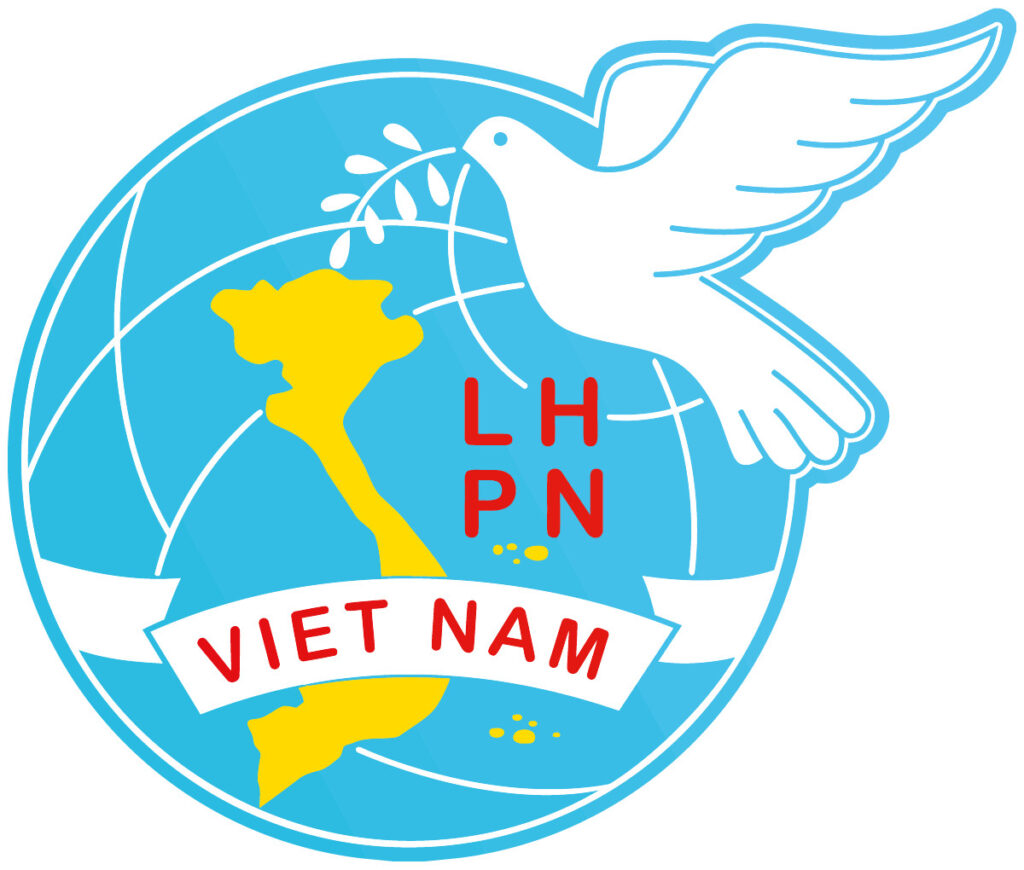 logo hội liên hiệp phụ nữ việt nam vector