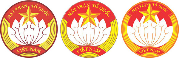 logo mặt trận tổ quốc việt nam vector