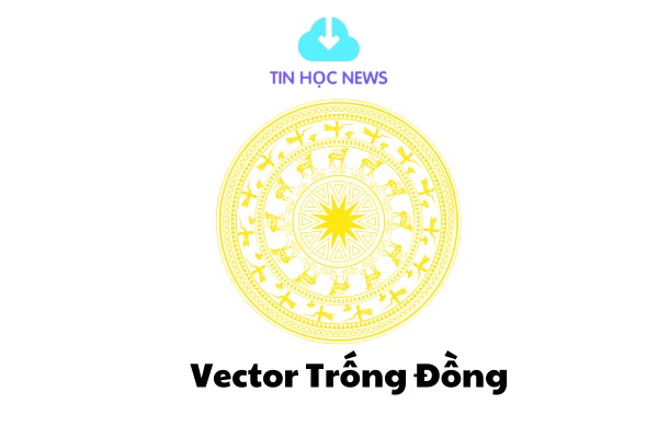 hoa văn trống đồng vector png