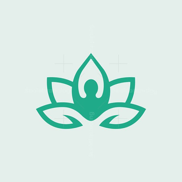 logo yoga vector