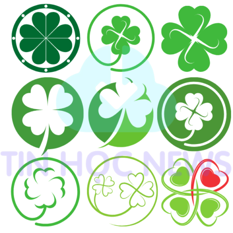 Download Free Hình Ảnh Cỏ 4 Lá Vector File PNG Không Nền