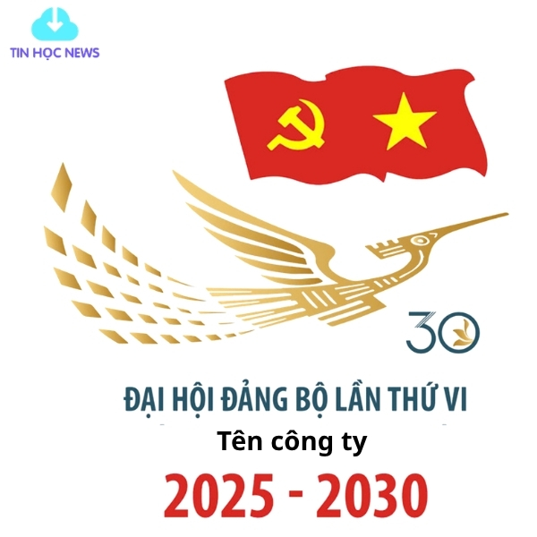 Backgroud chim Lạc Đại Hội Đảng Bộ
