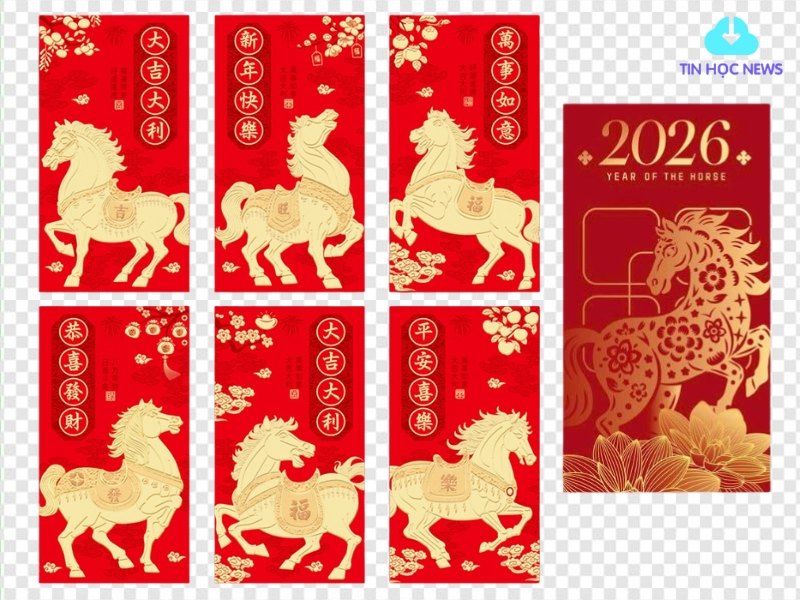 Bao lì xì sang trọng và đẹp