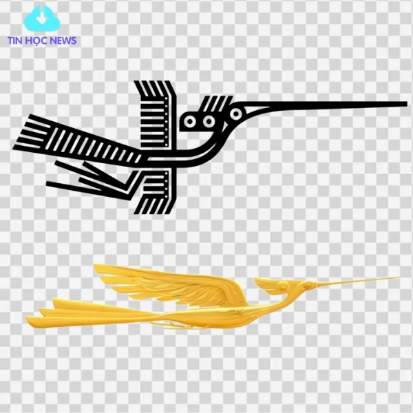 Chim Lạc Việt Nam vector