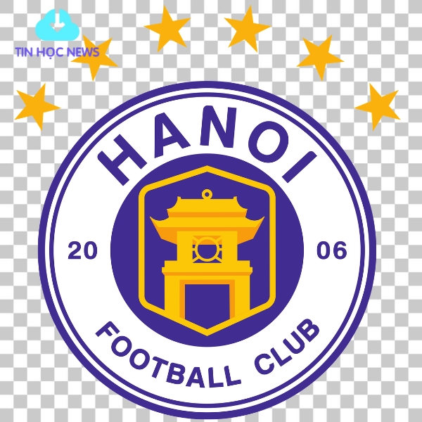 Logo bóng đá Hà Nội FC vector