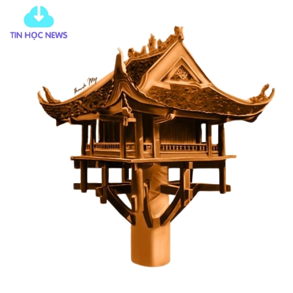 Tải Chùa Một Cột Vector, PNG Tách Nền AI, EPS, CDR Miễn Phí Tải miễn phí chùa một cột vector về máy