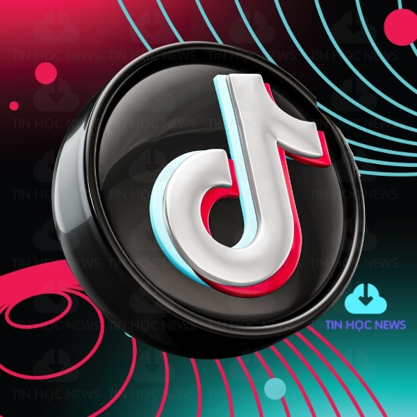 download tiktok logo 3d model