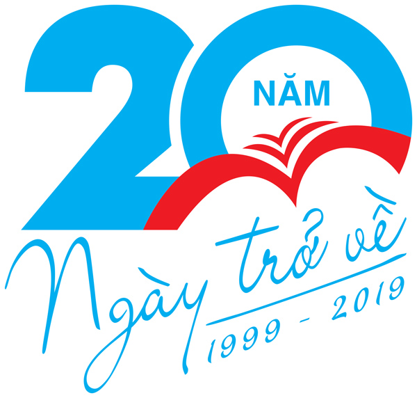 logo 20 năm vector