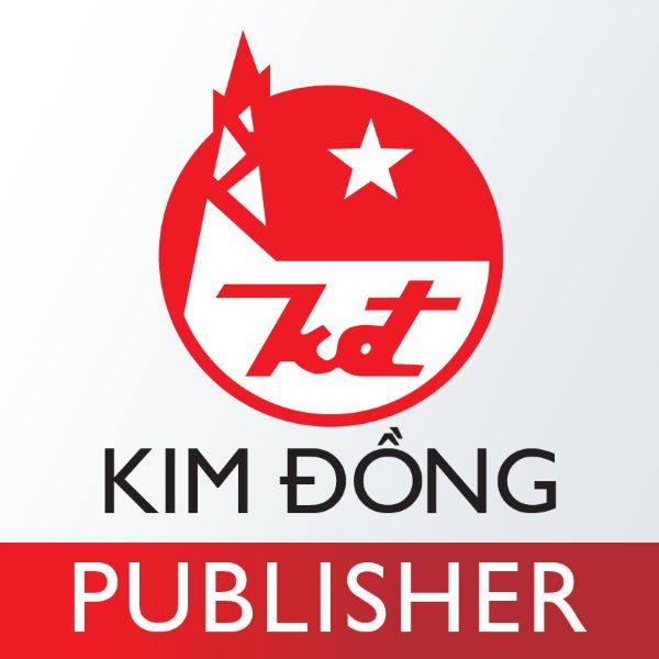 logo nhà xuất bản kim đồng vector