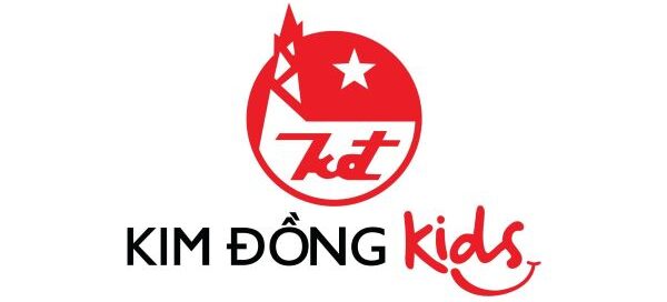 logo nhà xuất bản kim đồng vector