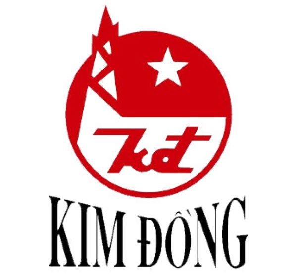 logo nhà xuất bản kim đồng vector