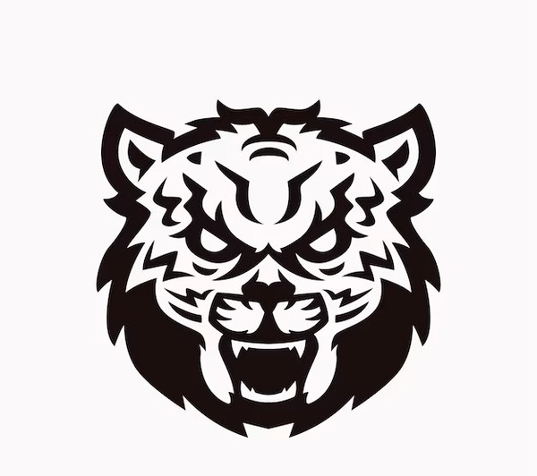 logo tiger vector