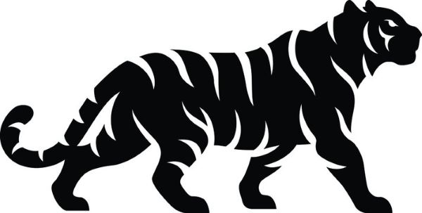 logo tiger vector