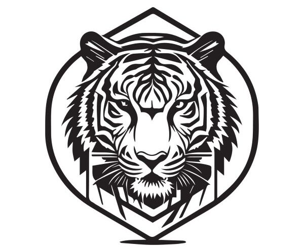 logo tiger vector