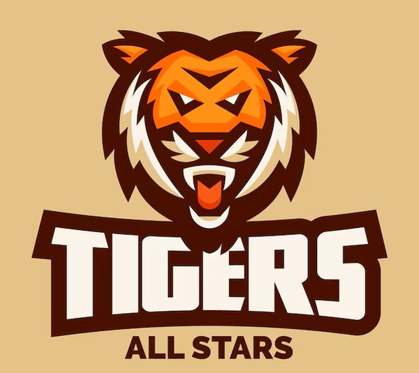 logo tiger vector