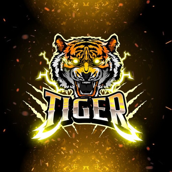 logo tiger vector