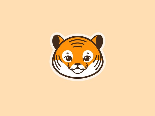 logo tiger vector