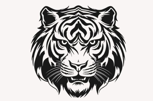 logo tiger vector