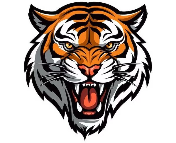 logo tiger vector