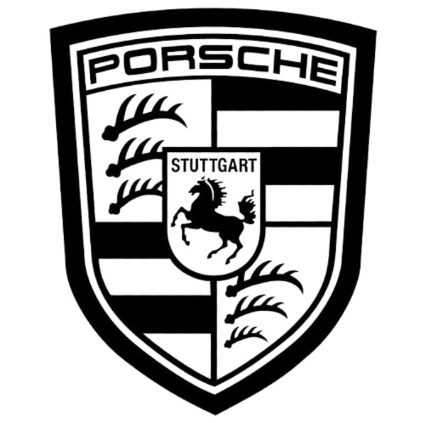 porsche logo vector