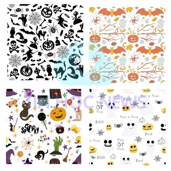 Halloween background vector for Illustrator