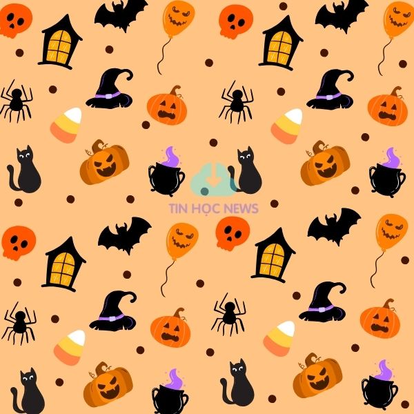 Halloween background vector