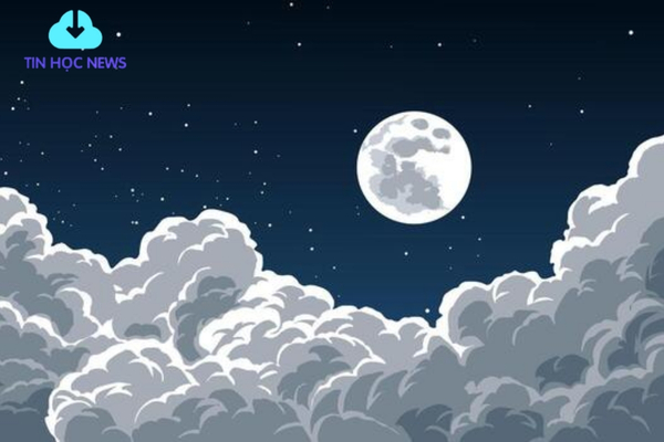 15+ Background Mặt Trăng Vector Đẹp Cho Trang Trí, In Ấn Vector moon banner