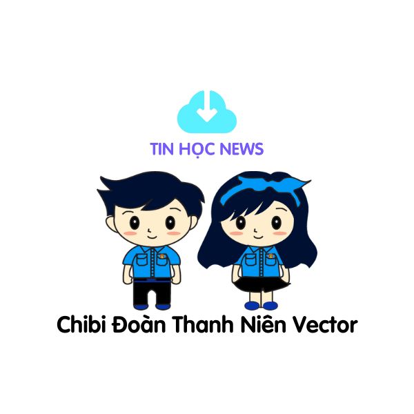 chibi doan thanh nien vector 1