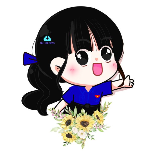 chibi doan thanh nien vector de thuong