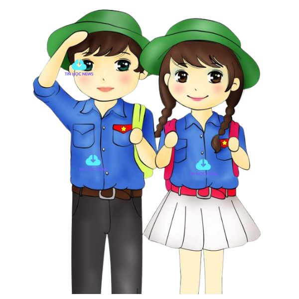 Hình ảnh Chibi Đoàn Thanh Niên Vector Đẹp, Tải Miễn Phí