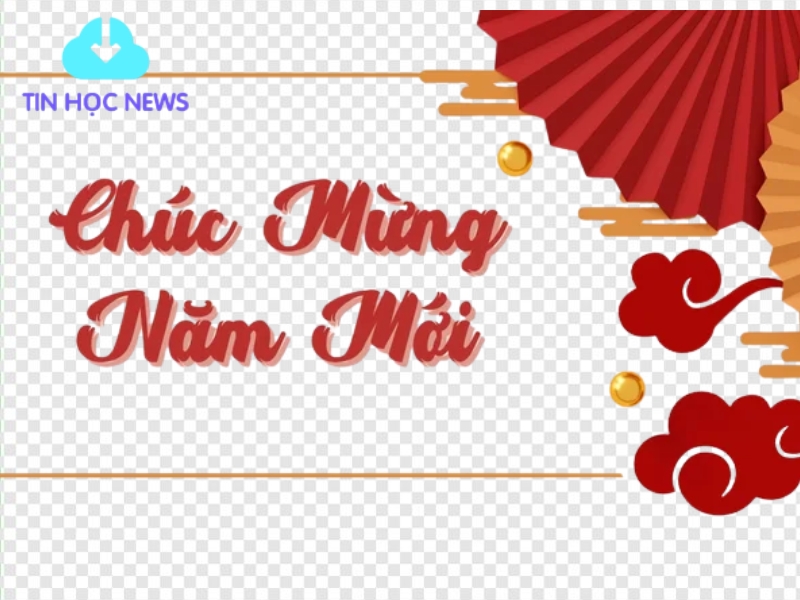 Chúc mừng năm mới vector miễn phí