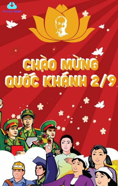 Mẫu Banner Lễ Quốc Khánh 2/9 Đẹp File Vector PSD, PNG Background chào mừng quốc khánh 2_9